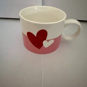STARBUCKS - Valentine's Day Heart Ceramic Mug